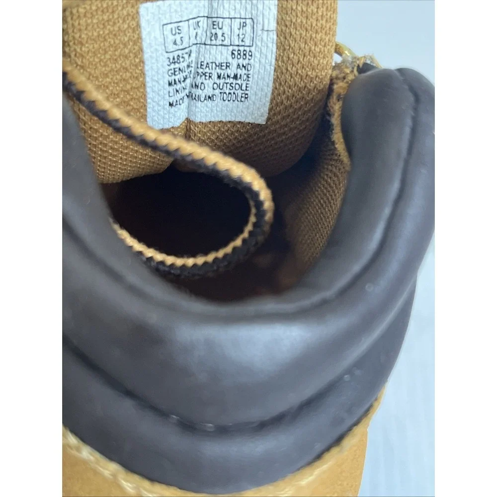 Timberland Toddler Field Boots 34857Scuff Proof Size 4.5 M NIB